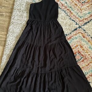 Chic Black One Shoulder Dress